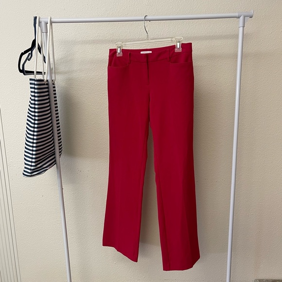 New York and company “stretch” red slacks - Picture 4 of 9